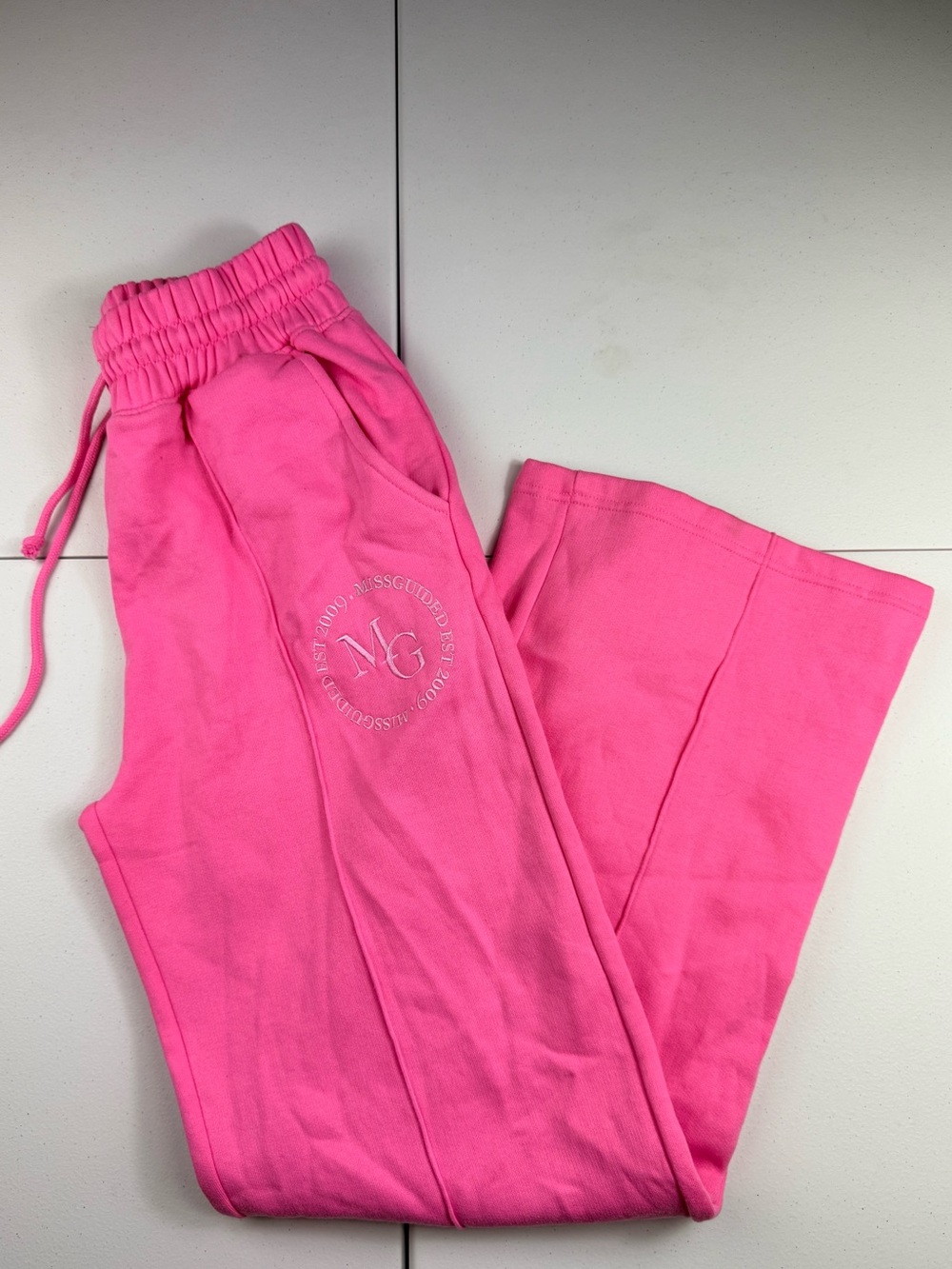 Missguided Pink women’s sweatpants Bottoms